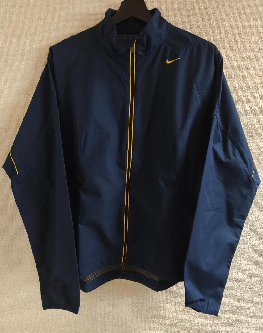 Nike Sphere React ジャケット ネイビー L Kemari87 KISHISPO / REPEL ストライク+ フーデッドジャケット W