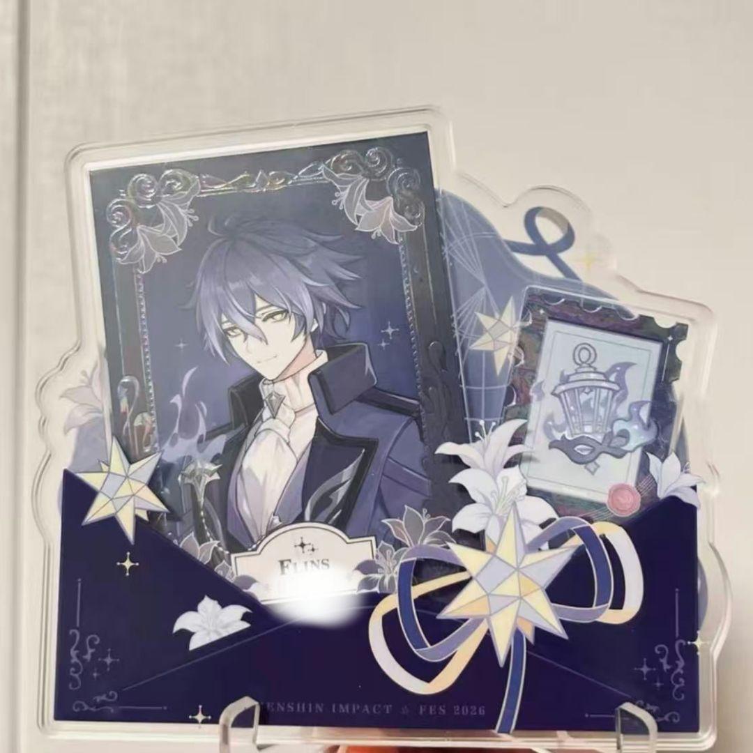 原神　2026 FES　フェス会場限定　特典 アクリルプレート カード　フリンズ