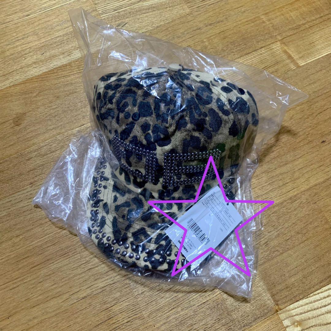 BEEDEN STUDS DAMAGE CAP LEO レオパード ヒョウ柄 - メルカリ