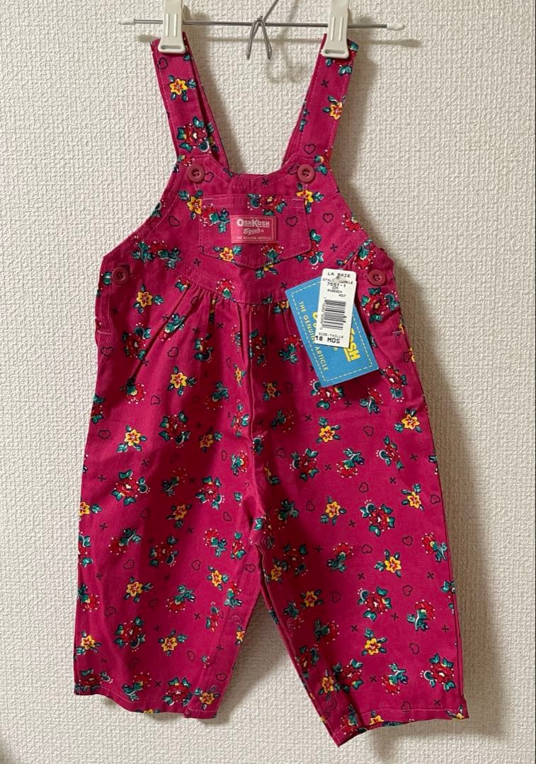 オシュコシュ　サロペット　オーバーオール　ヴィンテージ　18M（90）　未使用
