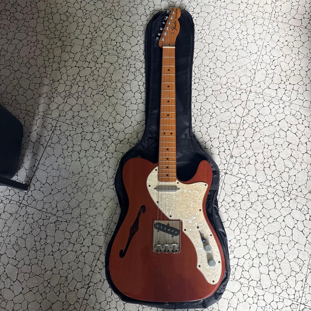 Fender Telecaster セミホロウボディ ブラウン　メキシコ