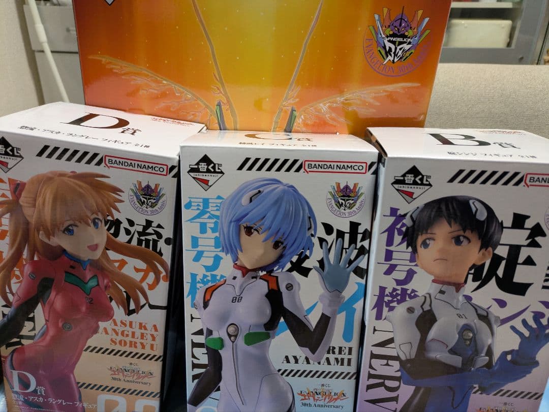 本日発送可】一番くじ エヴァンゲリオン A賞 B賞 C賞 D賞 セット