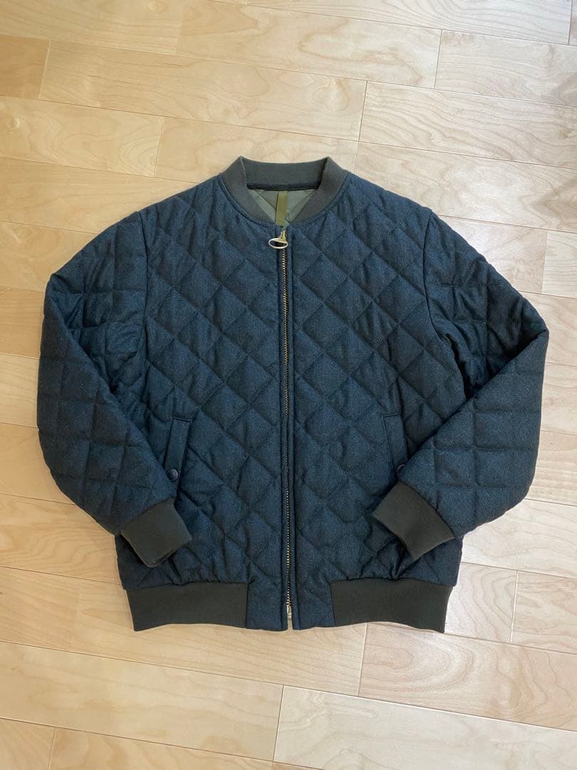 バブアー　キルティング　ウール　ブルゾン Barbour/バブアー】キルティングブルゾン｜メンズファッション通販
