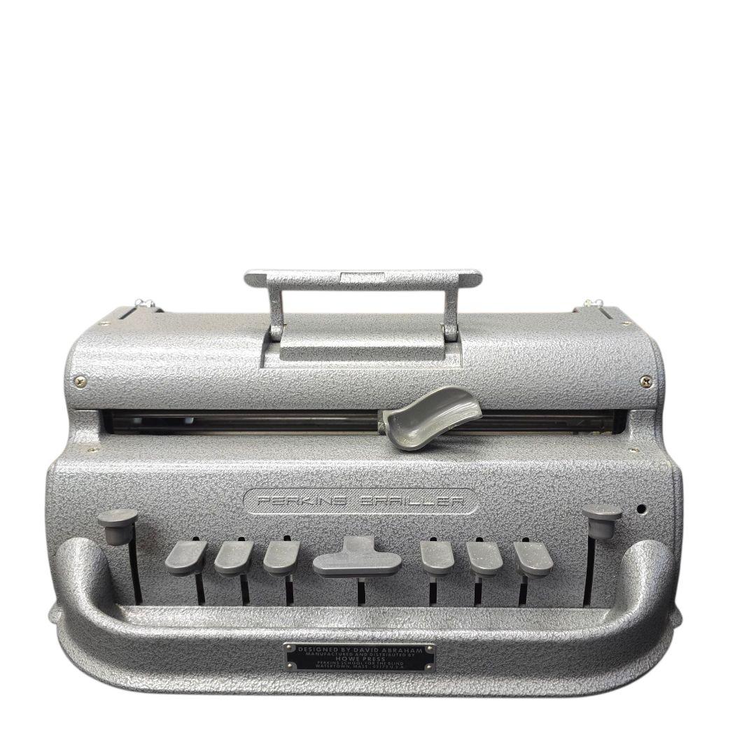 美品　PERKINS BRAILLER 点字タイプライター② Perkins Brailler 点字タイプライター David Abraham パーキンスブレー