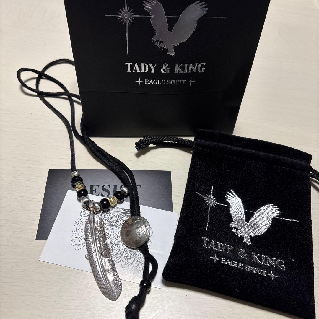 TADY & KING EAGLE SPIRIT ネックレス Tady King Silver Eagle Pendant - Native Feather | 日本のGoro's専門店