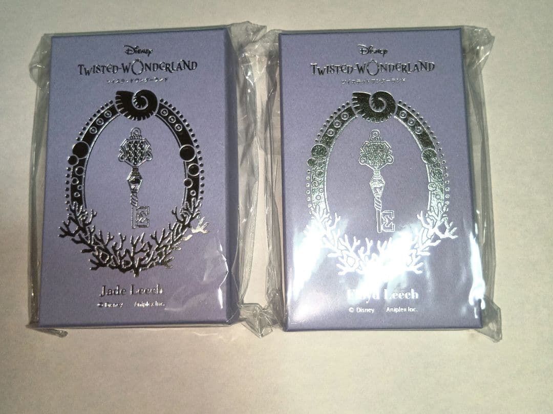 ジェイド　フロイド　ツイステ バレンタイン 4YOU KEYチャーム カード付き