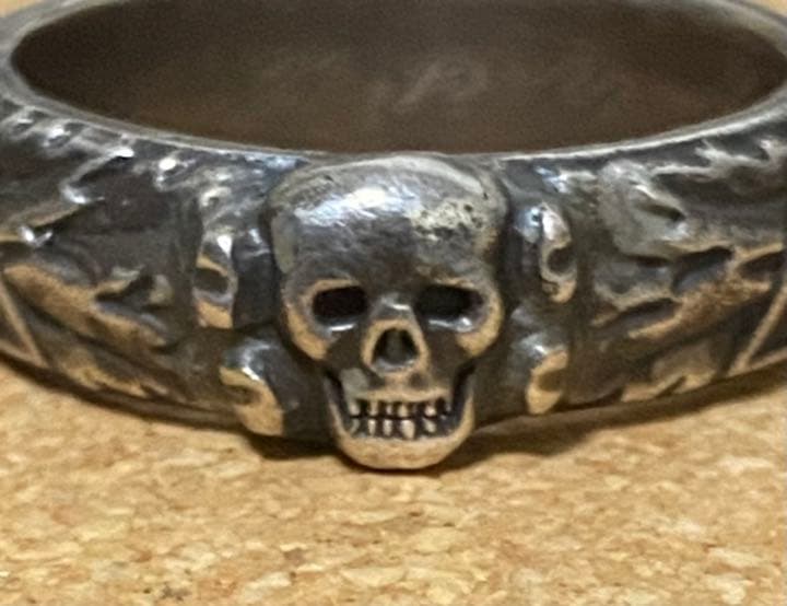 追加画像　髑髏名誉指輪