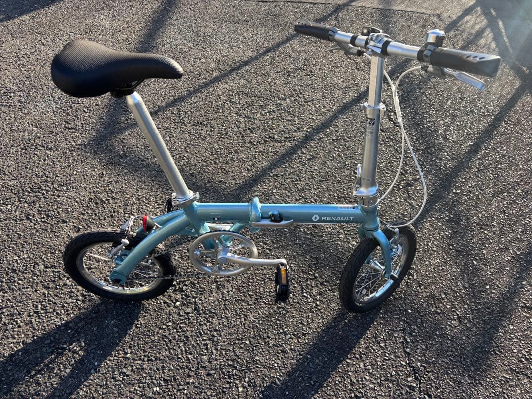 RENAULT(ルノー) LIGHT8 14インチ　折りたたみ自転車 楽天市場】8.3kg！軽量アルミ折りたたみ自転車 14インチ 安定感のある