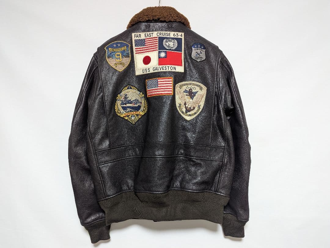 超希少 新品未使用 AVIREXトップガン G-1 日本国旗モデル ジャケット