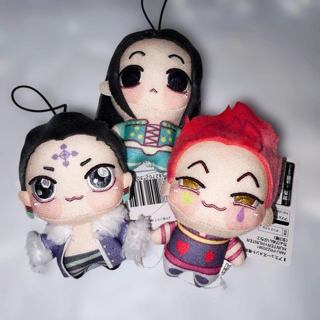 HUNTER×HUNTER ちょぴぬいぷち 全3種セット ヒソカ クロロ イルミ