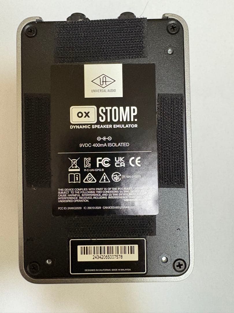 OX STOMP 外箱付き