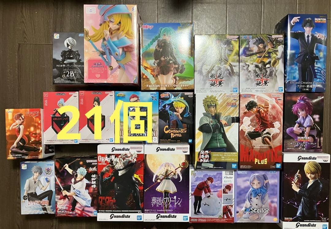 最新アミューズメントフィギュア21個まとめ売り（HUNTER×HUNTERその他