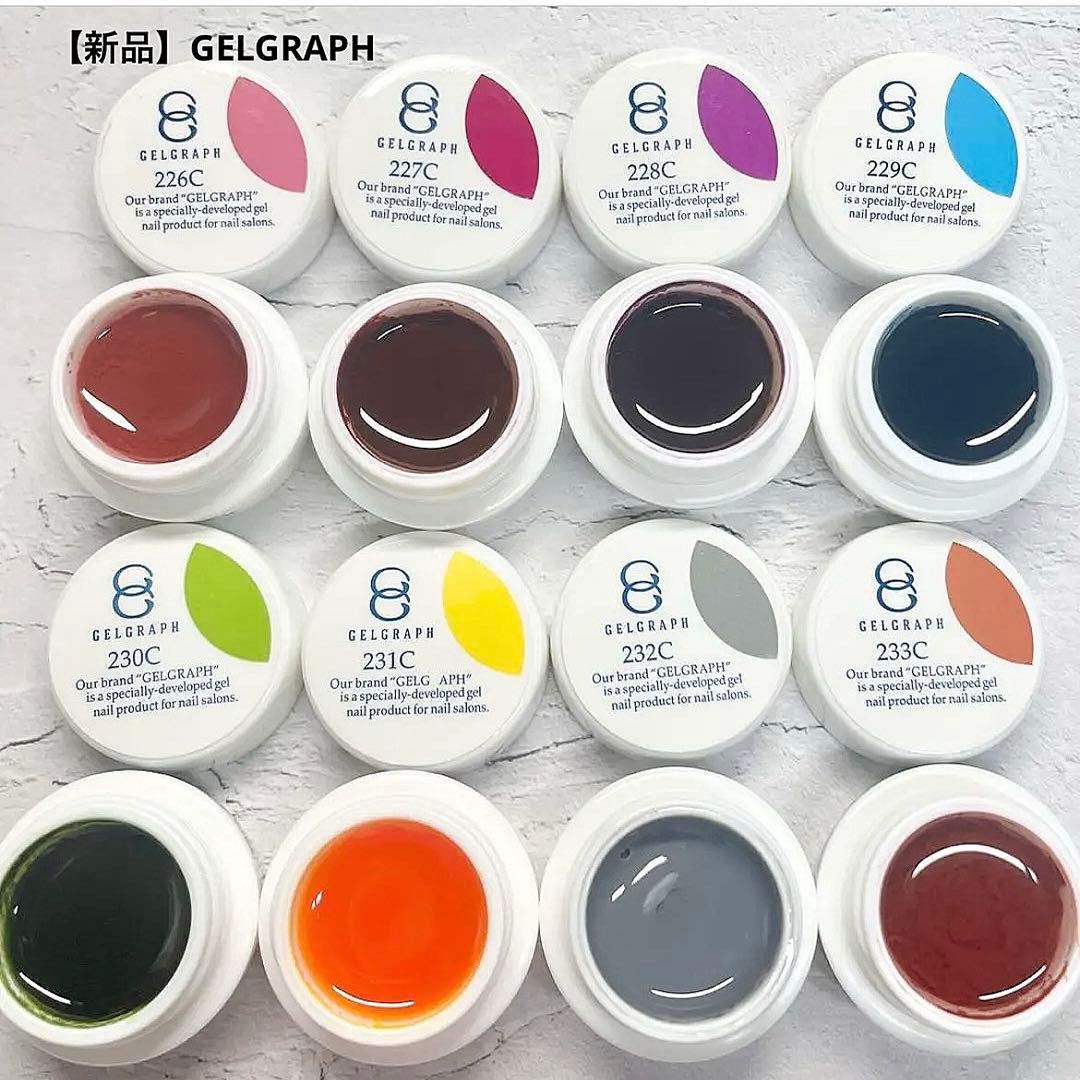 カラージェルまとめ売り　8色セット　ジェルグラフ　クリアカラー　　　　　　11