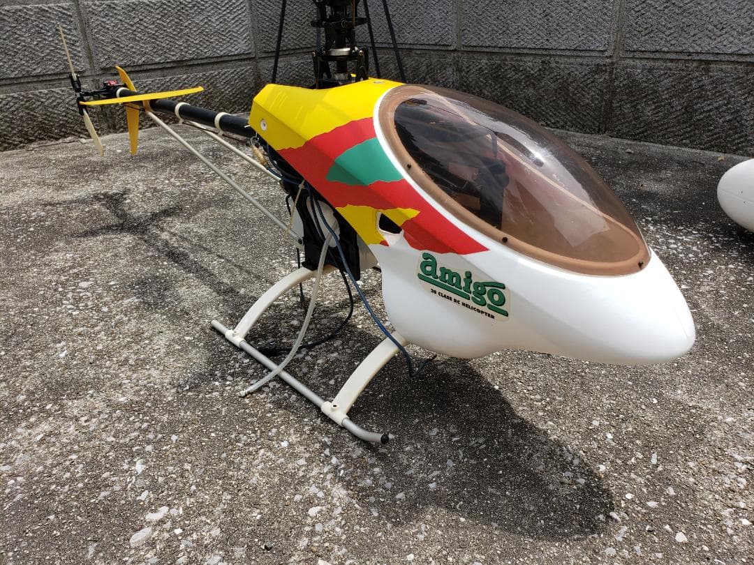 ⭐大幅限定割引・Amigoエンジン RCヘリ 大型コクピット・TAYA