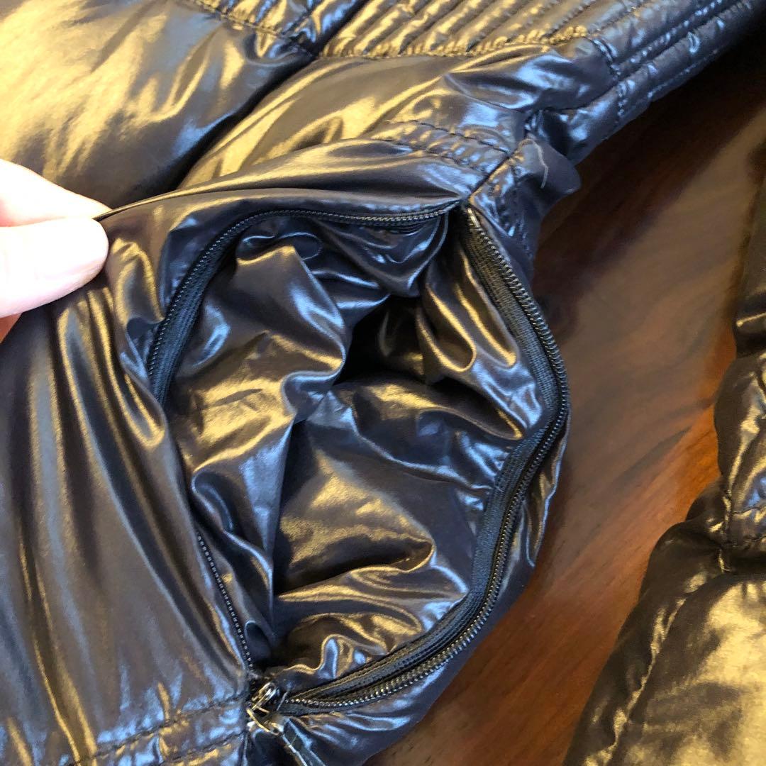 ちこ様専用タトラス ロングダウンコート ラクーンファー ブラック L