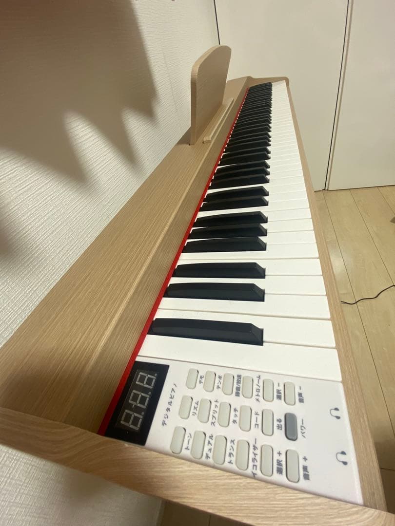 デジタルピアノ 88鍵 ナチュラルウッド - メルカリ