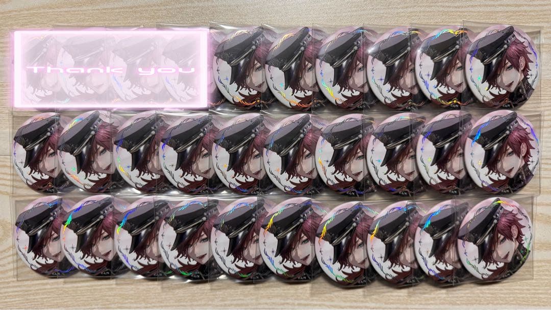 にじさんじ ART OF NIJISANJI ローレン・イロアス 缶バッジ8個 - メルカリ