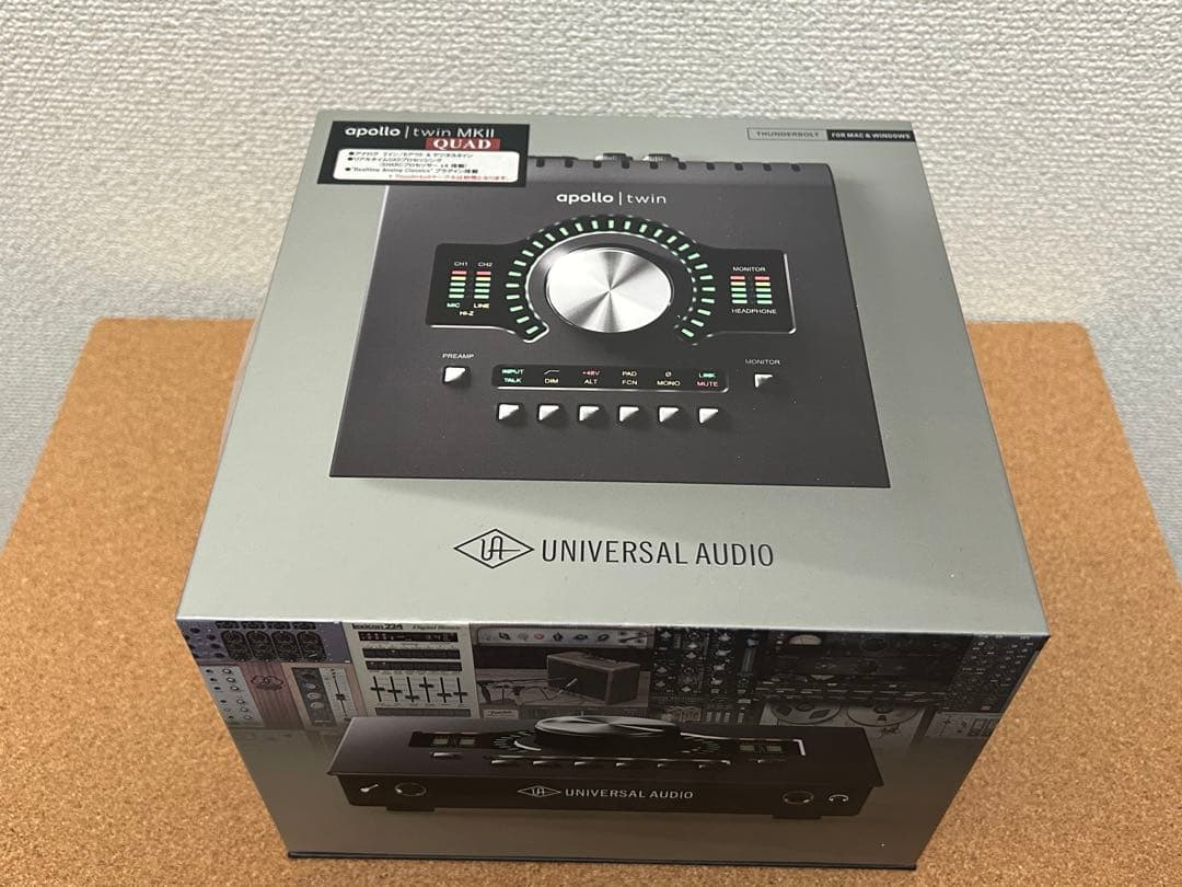 プラグイン大量譲渡】UAD Apollo Twin MK2 quad おまけ付 - メルカリ