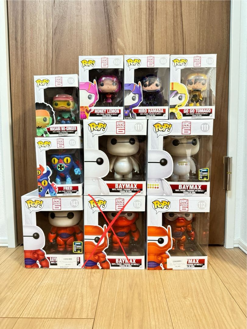 FUNKO POP ディズニー　ベイマックス　レア　バラ売り不可