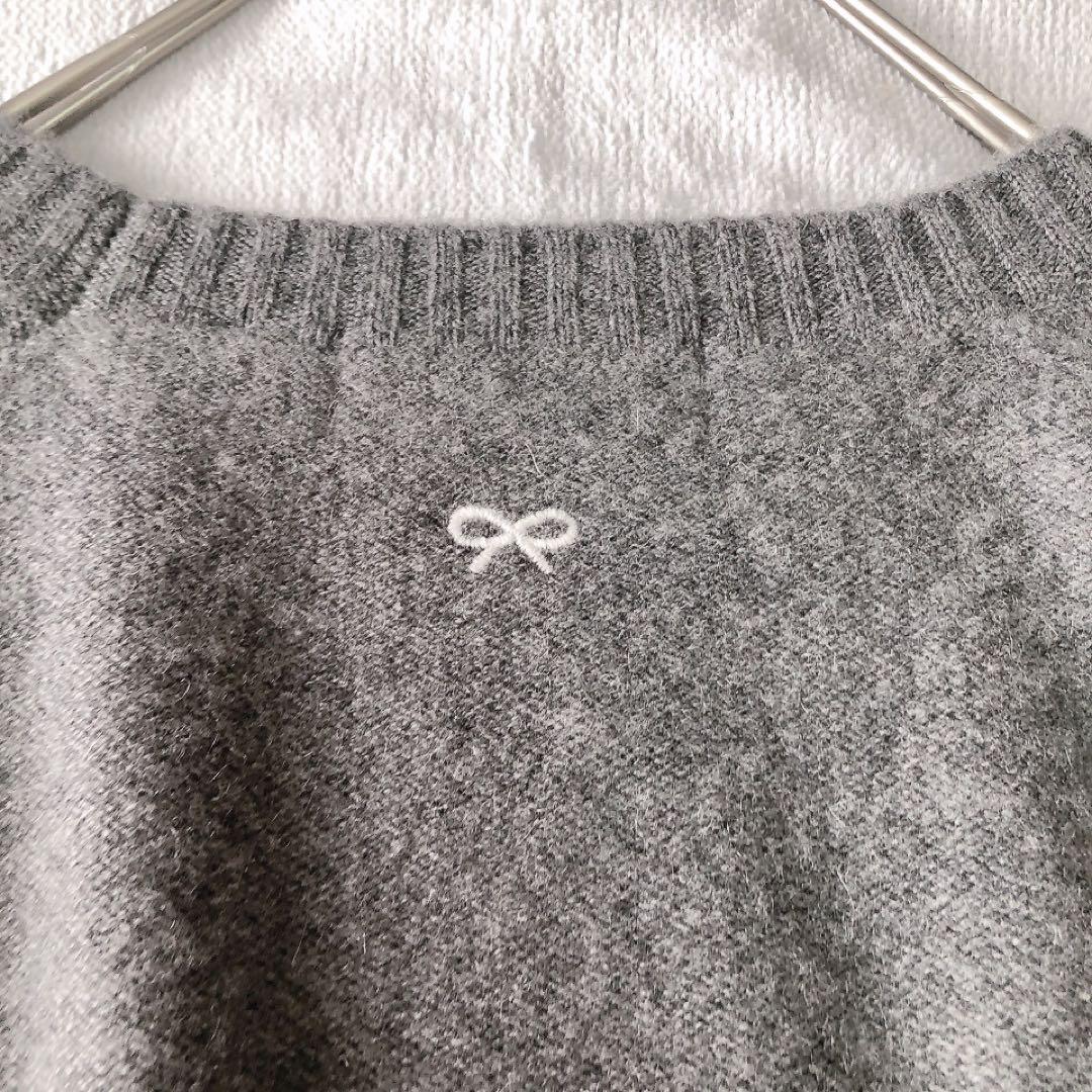 ユニクロ アニヤハインドマーチ カシミヤ100% クルーネックセーター XL