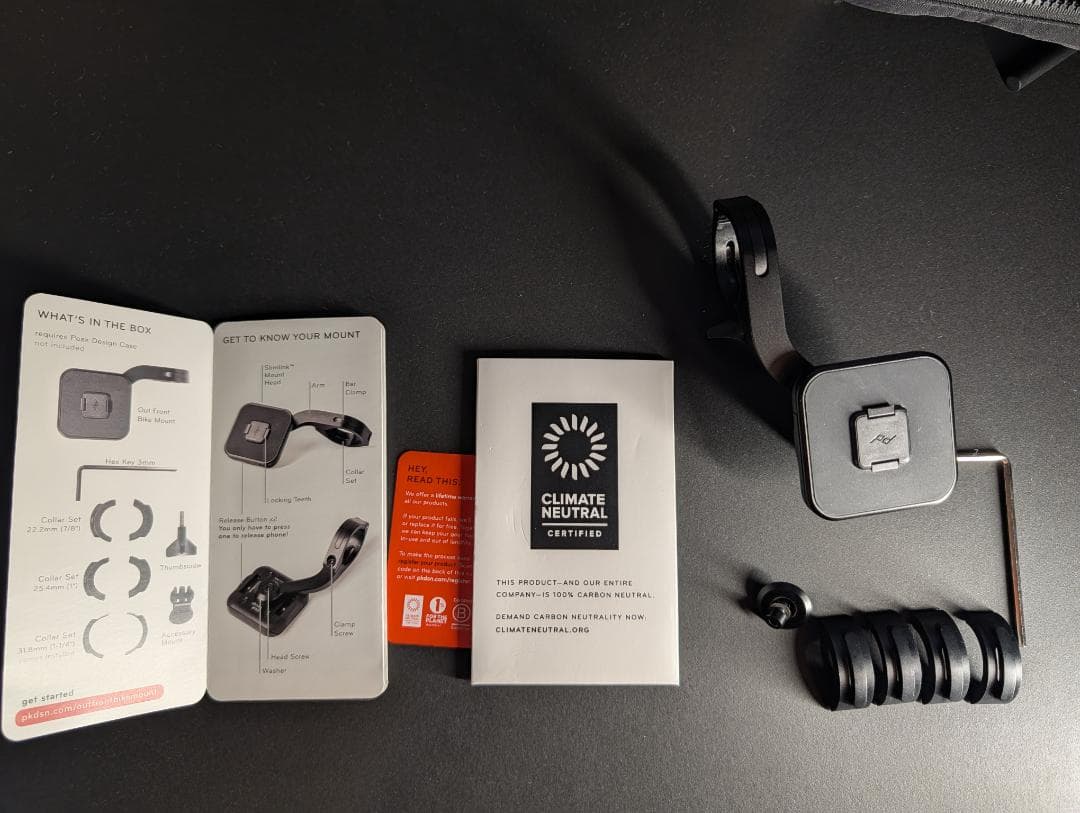 Peak Design ピークデザイン アウトフロントバイクマウント ブラック