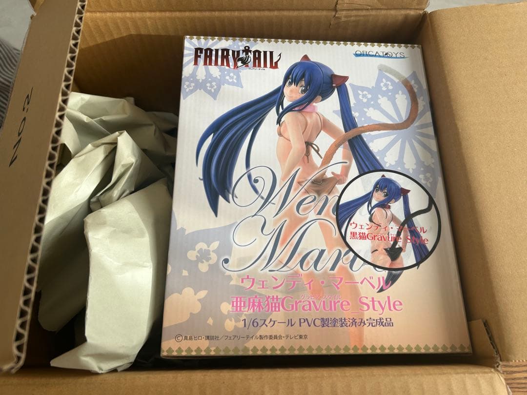 FAIRY TAIL ウェンディ・マーベル 黒猫 Gravure_Style