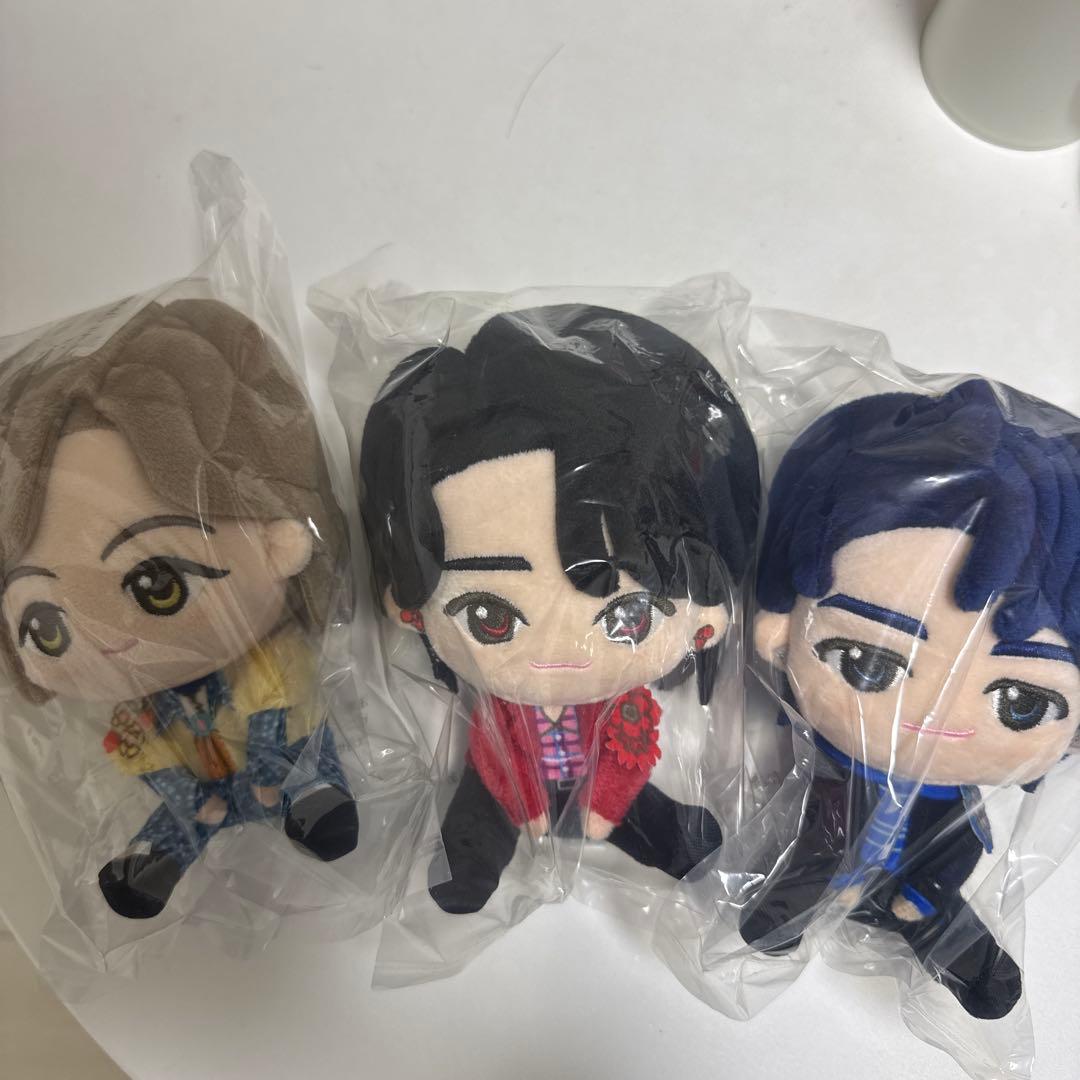 1番くじMrs.green Appleぬいぐるみ・マスコット 3体セット