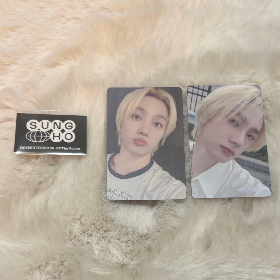 boynextdoor ボネクド ソンホ The Action ユニバ トレカ - メルカリ