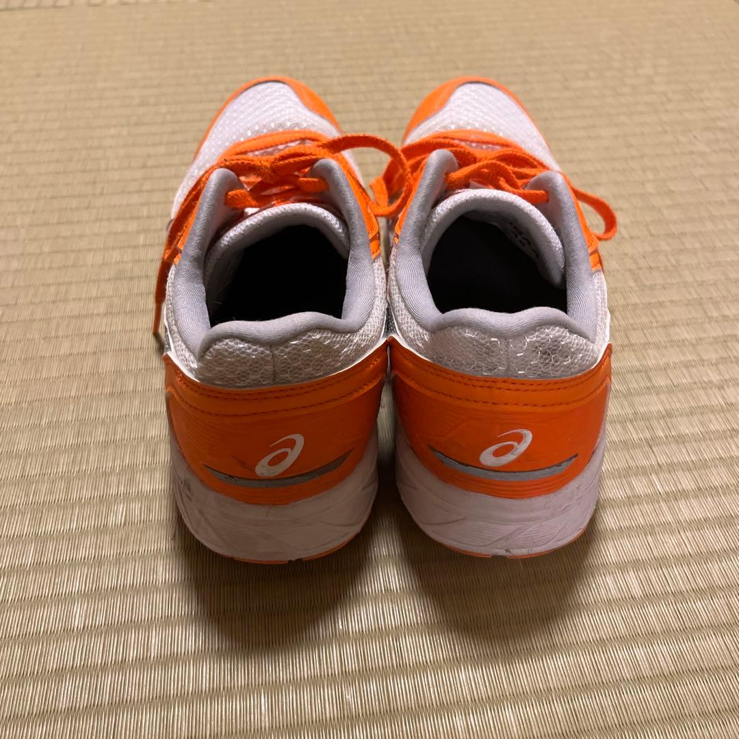 ASICS アシックス 安全靴 オレンジ/ホワイト - メルカリ