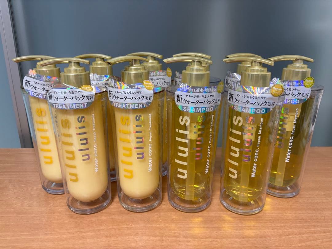 ululis ウルリス ウォーターコンクリペア シャンプー&トリートメント10本