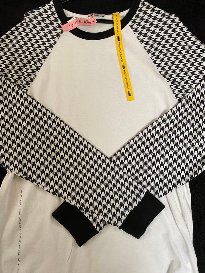 MONCLER ロングTシャツ モンクレール正規品ワッペンsizeＬ