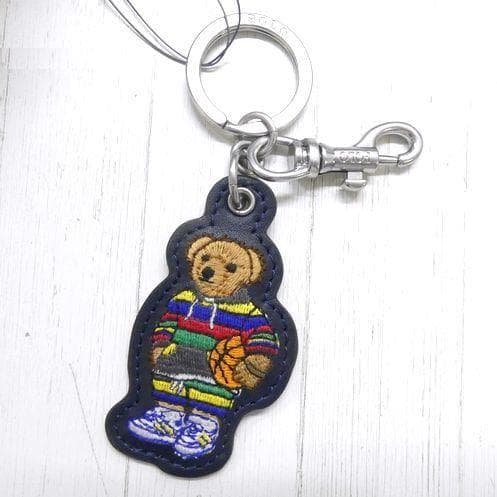 ポロ ラルフローレン ポロベア キーホルダー キーチェーン ネイビー