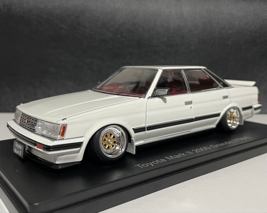 1/24 アシェット 国産名車 TOYOTA マークⅡ 改 カスタム 旧車