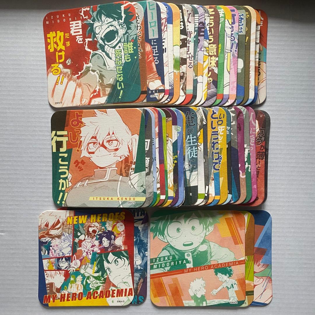 僕のヒーローアカデミア アートコースター 全種コンプリート - メルカリ