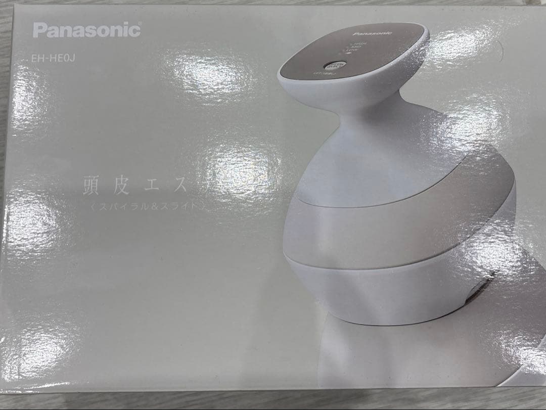 Panasonic 頭皮エステ　(スパイラル&スライド) Panasonic 頭皮エステ 〈スパイラル&スライド〉リフトモード シルバー