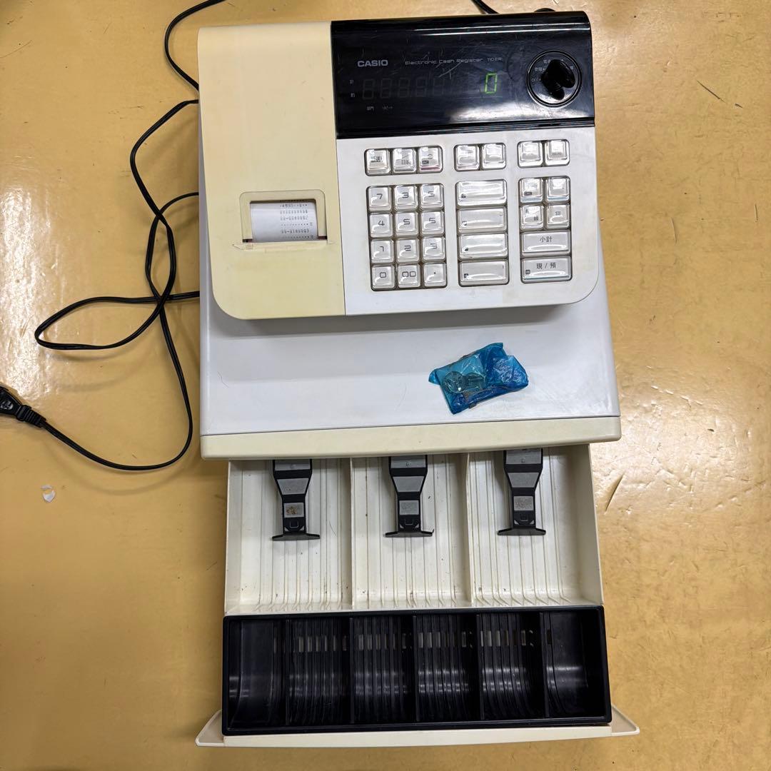 CASIO レジスター 110ER インク、レジロール付き