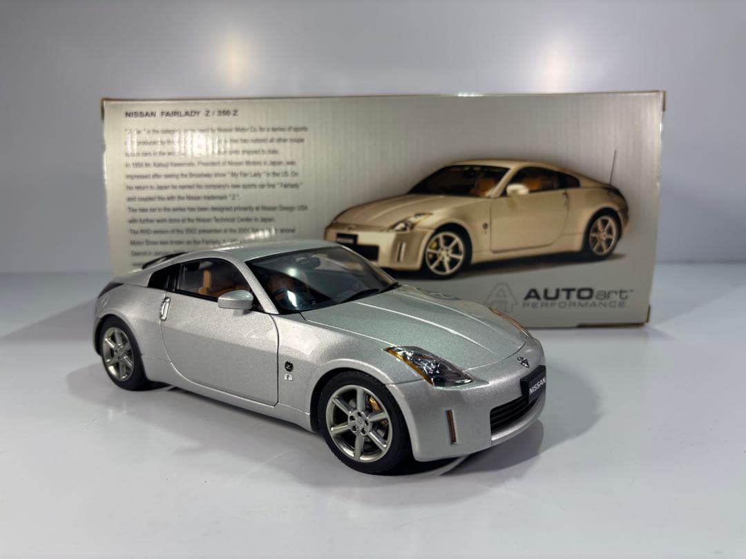 Nissan Fairlady Z 350Z ミニカー 1/18 AUTOart AUTOart NISSAN FAIRLADY Z AKUMA NO Z WANGAN MIDNIGHT #1 VERSION 1