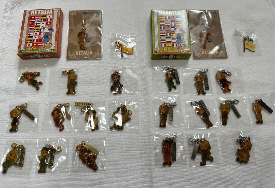 ヘタリア メタルチャームコレクション - メルカリ