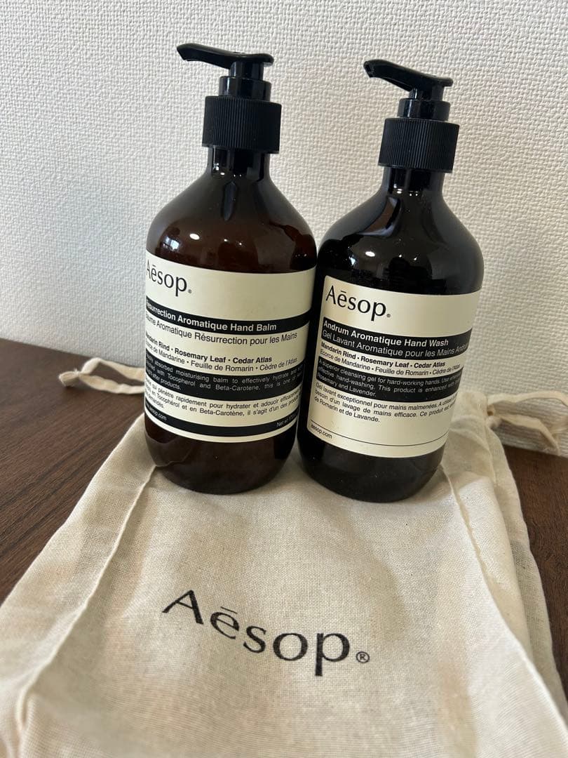 Aesopハンドバーム＆ハンドウォッシュ500ml