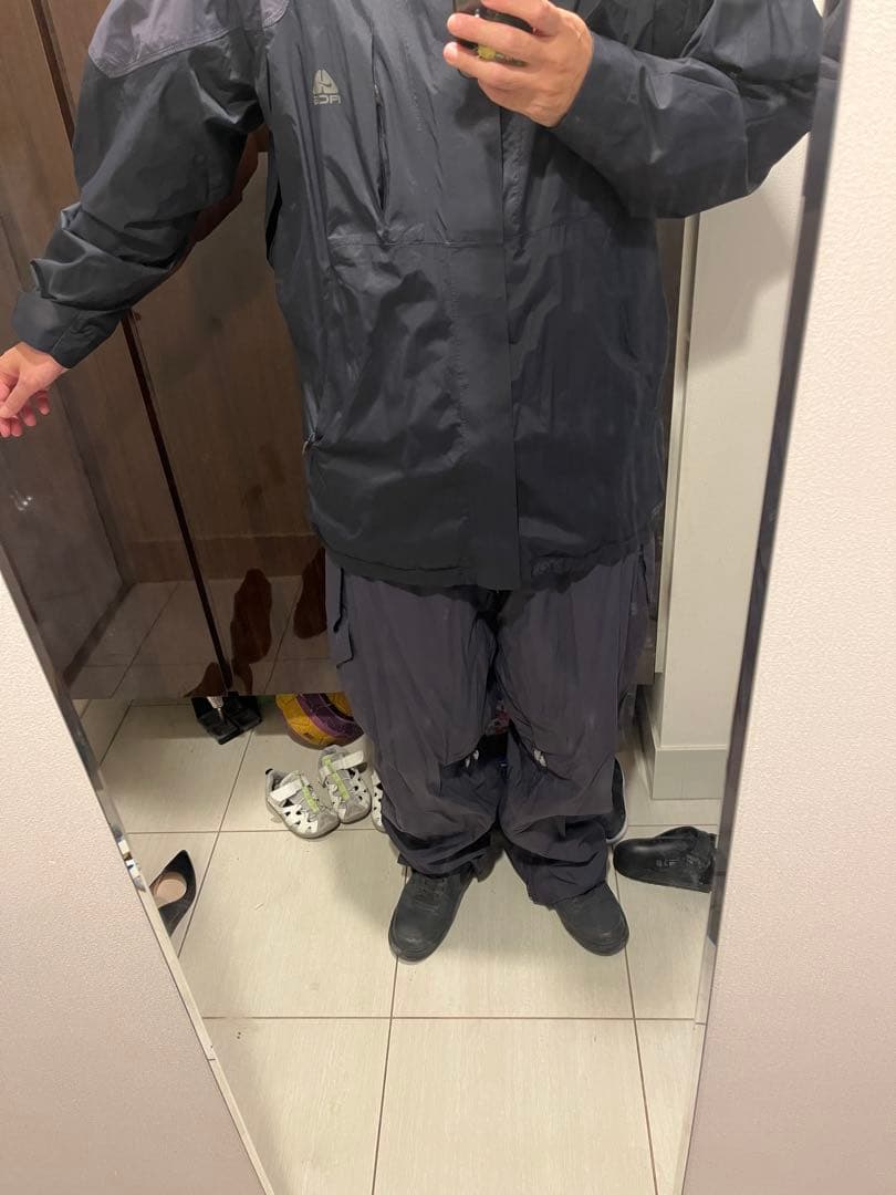 は*ち様 希少 Nike ACG スノボ ウェア ダークグレー XXL - メルカリ