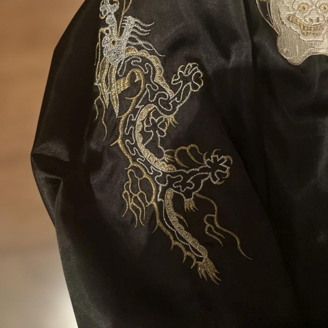 千*ア様 B.B.H CLOTHING スカジャン 風神雷神 龍 - メルカリ