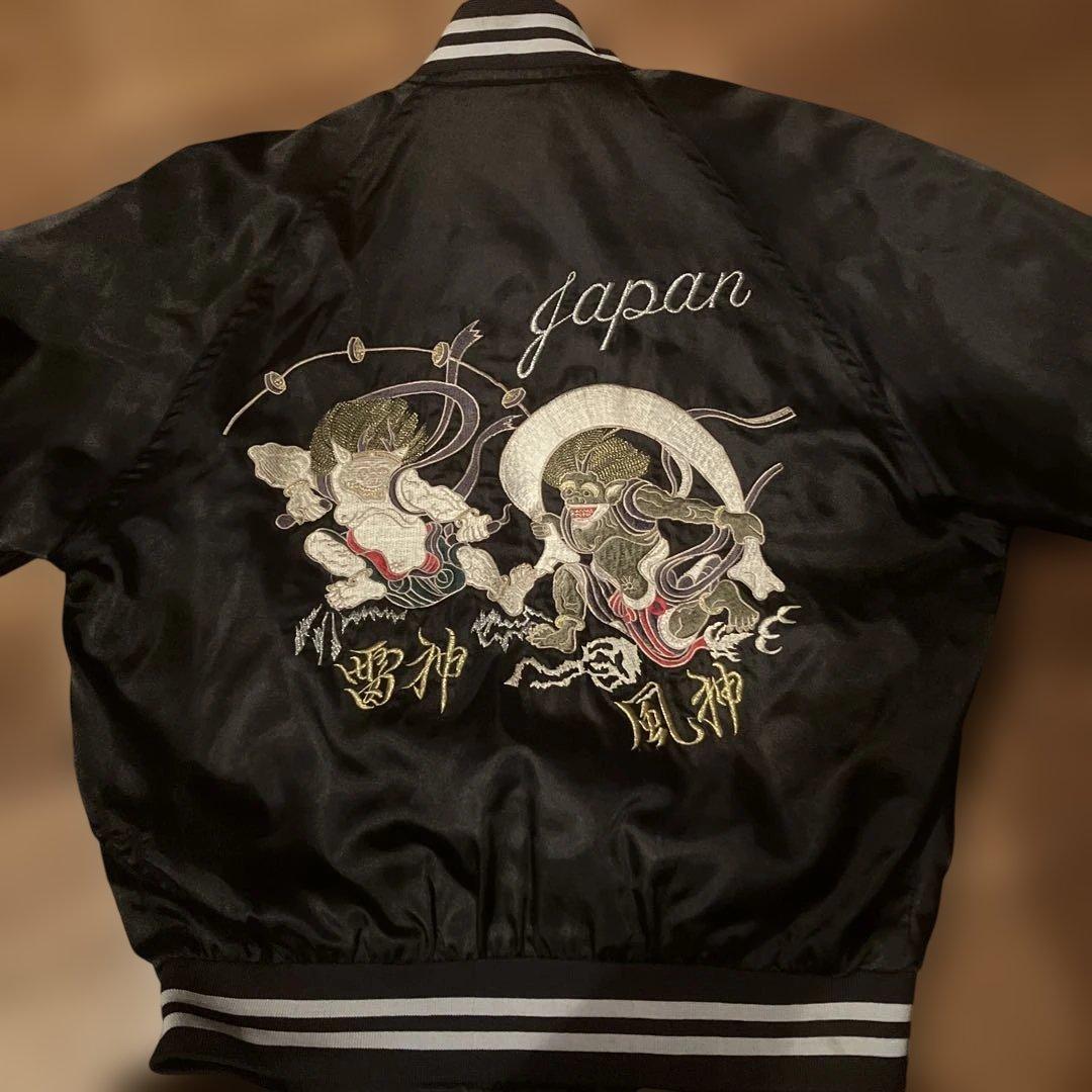 千*ア様 B.B.H CLOTHING スカジャン 風神雷神 龍 - メルカリ