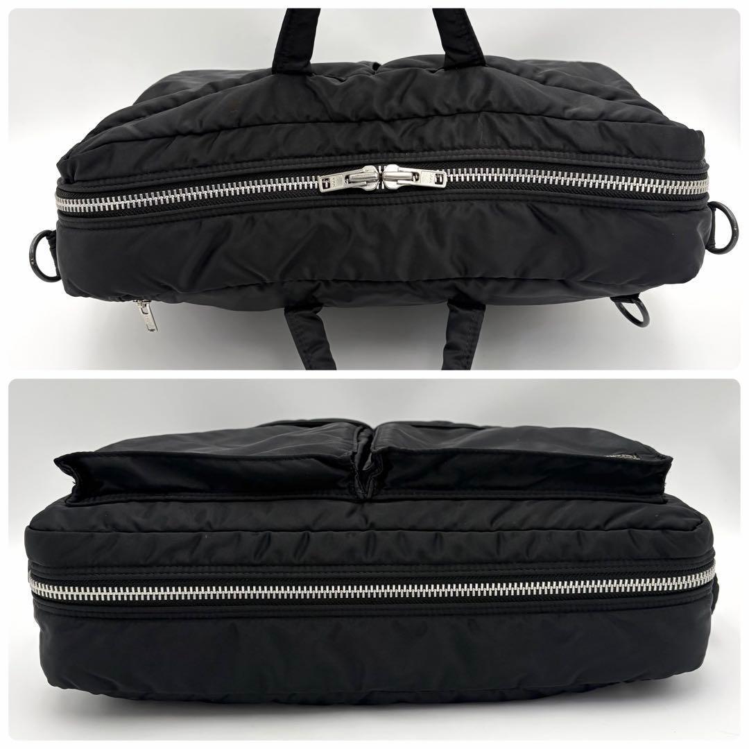 ポーター タンカー 3way ブリーフケース リュック 黒 ナイロン A4 PC