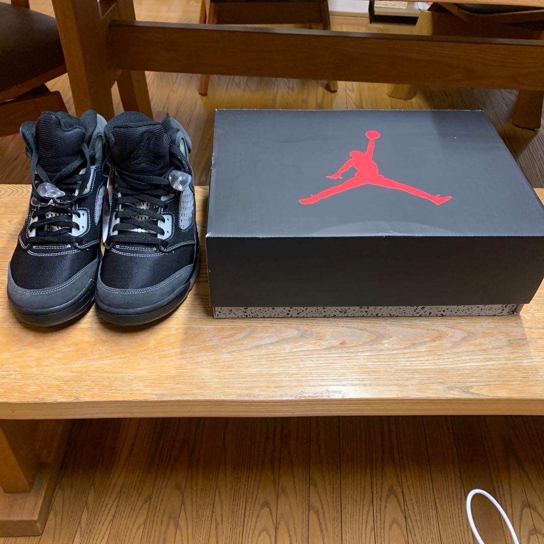 シューズ(男性用) NIKE DB0731-001 AIR JORDAN 5 28.5cm