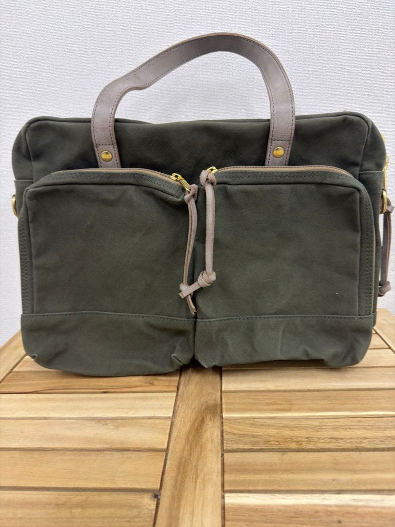 ユ*ン様 日乃本帆布 2WAY帆布ショルダーバッグ トート／ビジネス／カジュアル