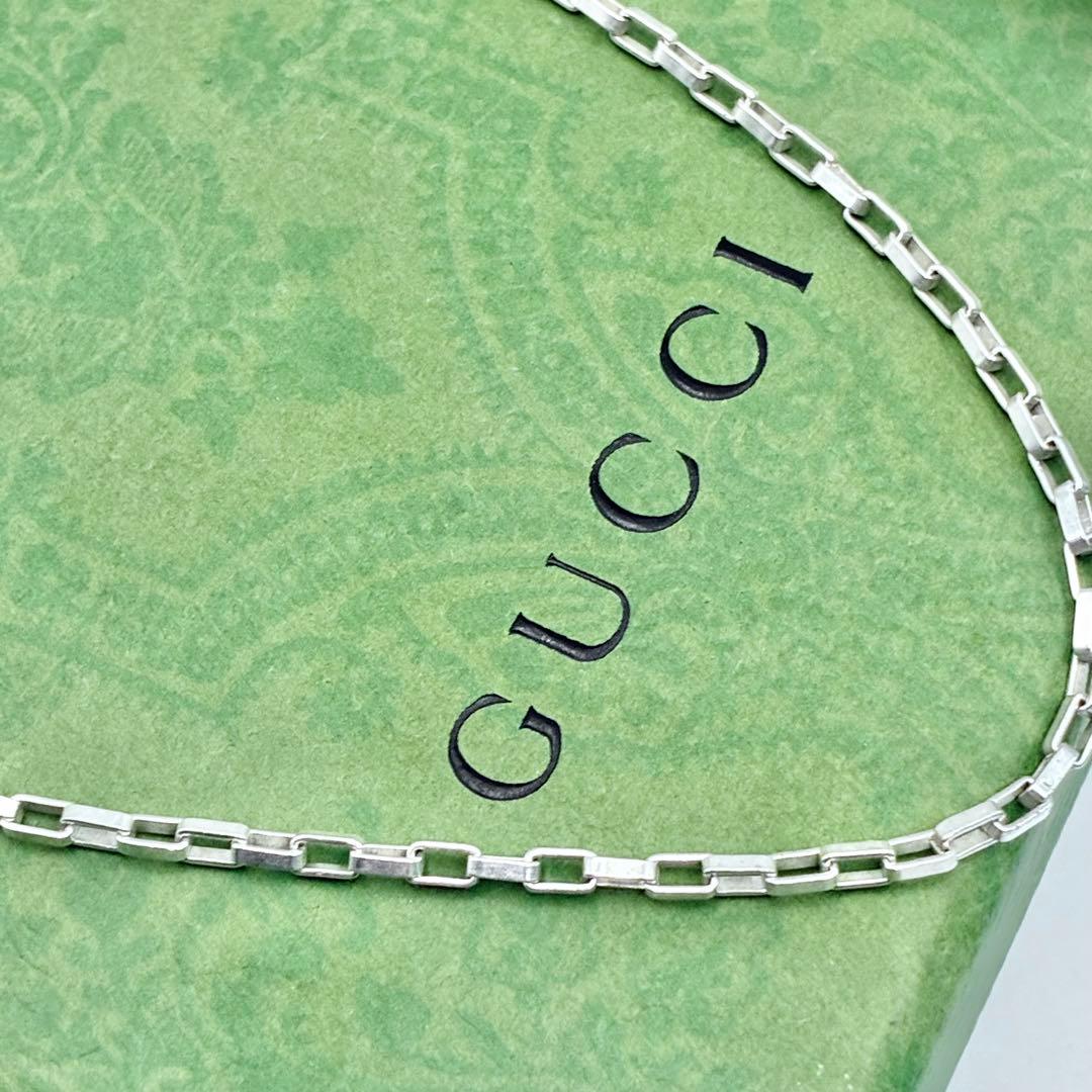 美品】GUCCI グッチ ベネチアン チェーンのみ 50cm シルバー - メルカリ