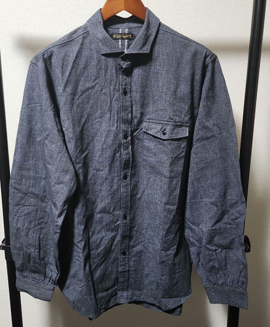 【美品】ORGUEIL ブラックシャンブレーシャツ OR-5112 サイズ42 美品】ORGUEIL ブラックシャンブレーシャツ OR-5112 サイズ42 - メルカリ