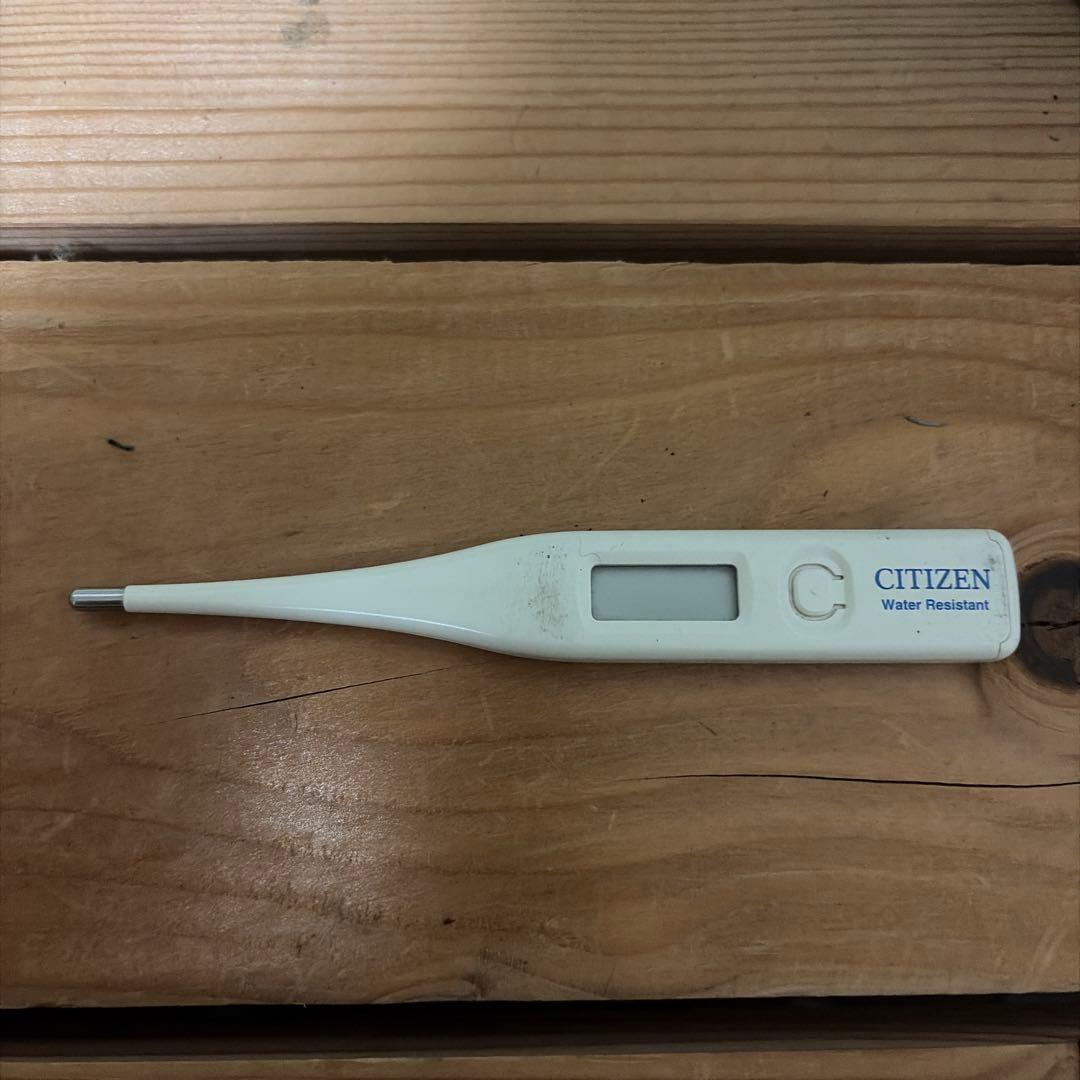 調子があまり良くない体温計