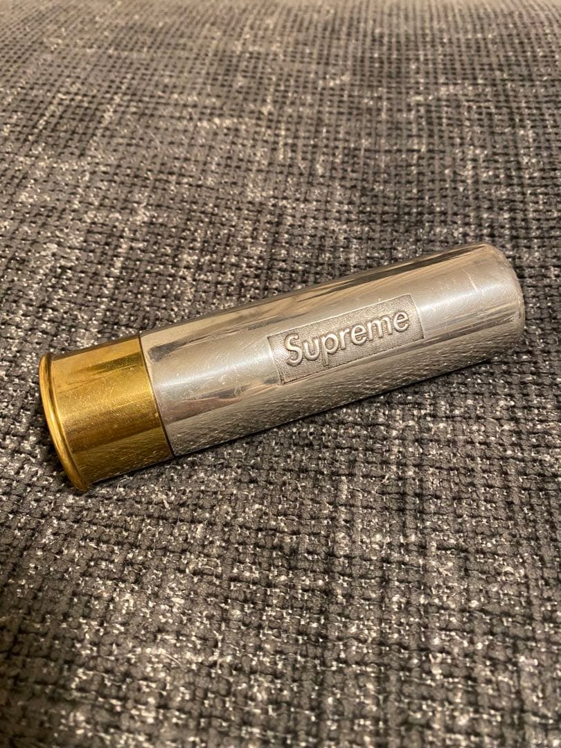アクセサリー SUPREME English Pewter Company 18SS Supreme Shotgun Bullet Cartridge Flask English Pewter Company
