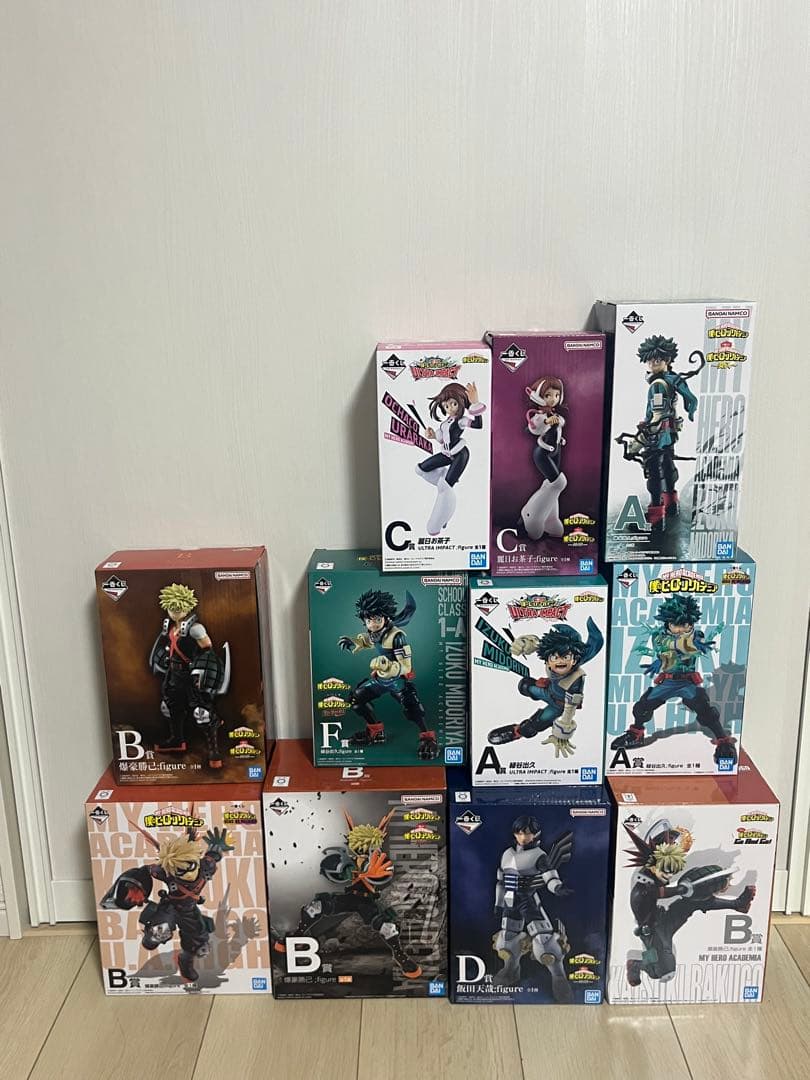 僕のヒーローアカデミア一番くじ フィギュアセット ◤ 店舗検索公開 ◢ 『一番くじ 僕のヒーローアカデミア －紡ぐ力